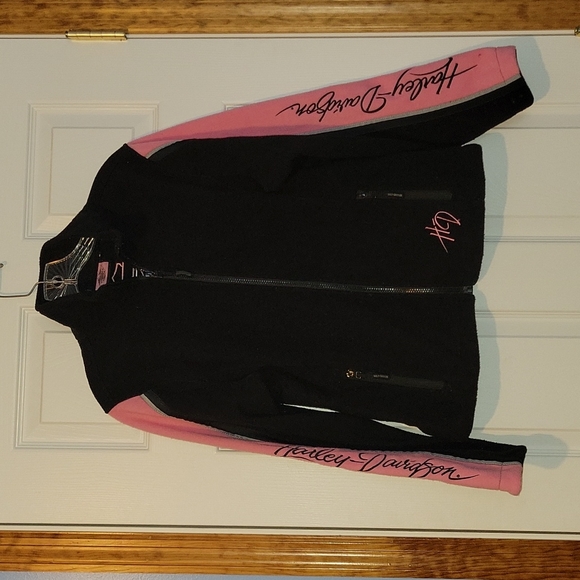 Harley-Davidson Jackets & Blazers - Harley Davidson Fleece Zip Coat